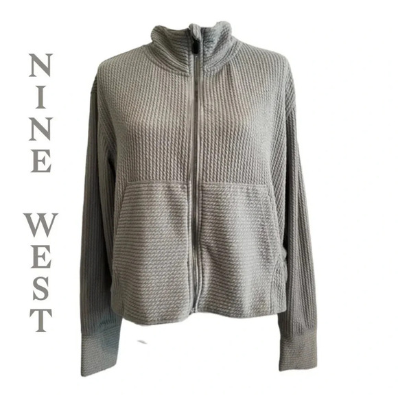 Nine West Women’s Active zip up‎ Sweater size M - Picture 1 of 7
